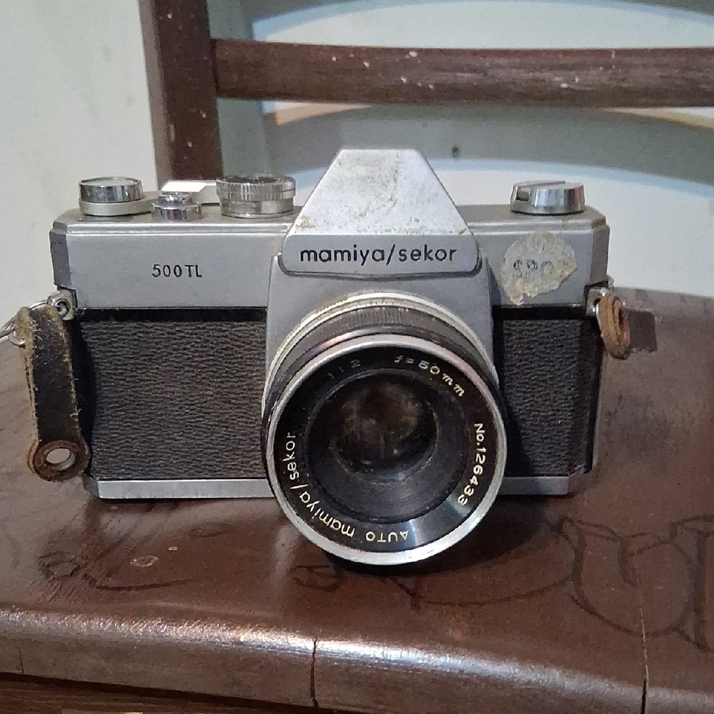 500TL Black and Silver Camera - Picture 1 of 3